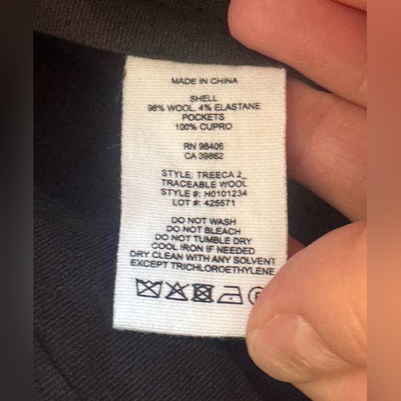 Theory Treeca Pant In Good Wool Size 8 - Picture 14 of 15